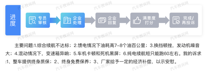 續航打折、車機卡頓引車主不滿，星途追風ET-i車主聯合呼吁官方給出合理解決方案
